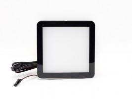 LED spot CIRAT 12V 3W blanc froid, noir