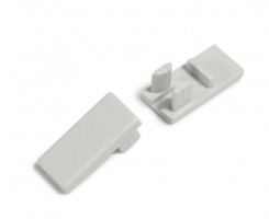 StrongLumio embouts pour profil HI8, gris (paires)