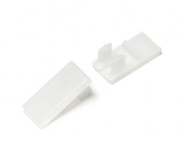 StrongLumio embouts pour profil HI8, laiteux (paire)