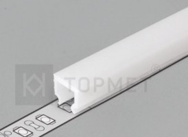 StrongLumio moulure de recouvrement C1 pour profil HI 8 a cliquer, 4100mm lait