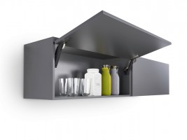 KES FREEspace abattant, mini F, gris