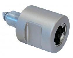 LEHMANN bouton de verrouillage P2/P4 42.2 gauche nickel mat