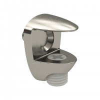 IF Support pour étagere en verre Cobra nickel 8-10 mm