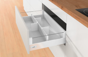 HETTICH 9182249 OrgaStore 810/830 profil de séparation 120/2000 blanc