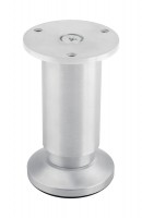 StrongLegs pied de meuble FA005 80Rmm alu brossé