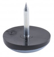 STRONG patin glisseur cloué avec téflon O19mm gris