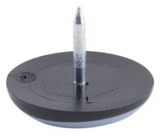 STRONG patin glisseur avec téflon O 25mm gris