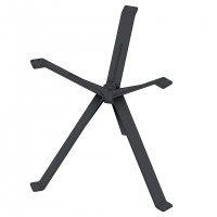 MILADESIGN EX 72080-3 pied de table central 3 bras noir