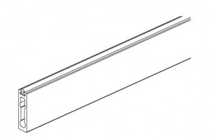 VERTIKO tringle de penderie gris 3000mm - pack 20 pcs