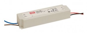 Alimentation électrique MEAN WELL LPV-60-24, 24V, 60W, IP67