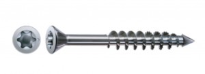 SPAX vis a bois M4x60/40mm tete fraisée TXS W C filetage partiel