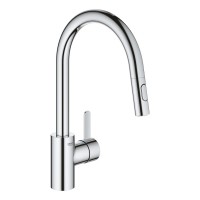 GROHE 31481001 Robinet mono Eurosmart Cosmopolitan douche double chrome