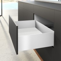 HETTICH ensemble AvanTech YOU tiroir, 187/500mm, 30kg, Quadro, blanc, SiSy