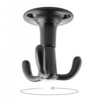 TULIP porte-manteau Twist noir mat