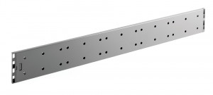 StrongMax buffet, côté perforé, 500mm, gris