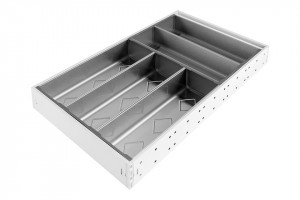 StrongMax buffet, ensemble 276/500mm, bols 5x264mm, blanc