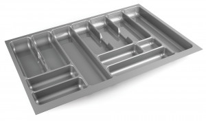 StrongIn buffet 735x490mm argent métallisé