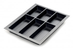 Buffet Classico Kristall softTouch 372x474mm noir