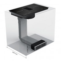 FRANKE accessoires 112.0539.570 ensemble recirculation plinthe 100mm