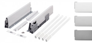 K-StrongBox H204/550mm avec deux relings carrés titan