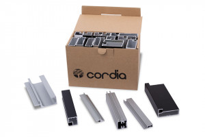 CORDIA nuancier Profils aluminium cadre - boîte
