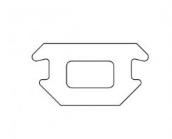 TERNO cache-vis caoutchouc double guidage