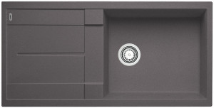 BLANCO 518880 évier Metra XL 6 S sans excentrique Silgranit PuraDur gris roche BLANCO 518880 évier Metra XL 6 S sans excentrique Silgranit PuraDur gris roche