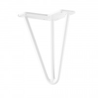 StrongLegs pied de meuble FS004 175mm blanc brillant