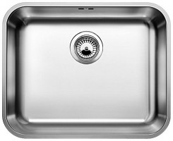 BLANCO 518205 Évier Supra 500-U sans tirette inox brossé