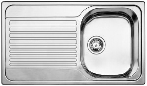 BLANCO 511942 Évier Tipo 45 S sans excentrique inox naturel brillant