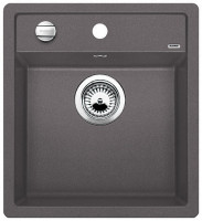 BLANCO 518846 Évier Dalago 45 avec excentreur Silgranit PuraDur gris roche BLANCO 518846 Évier Dalago 45 avec excentreur Silgranit PuraDur gris roche