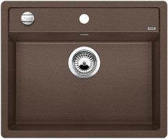 BLANCO 515066 Évier Dalago 6 avec excentrique Silgranit PuraDur café