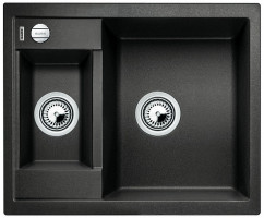 BLANCO 516165 Évier Metra 6 avec excentrique Silgranit PuraDur anthracite BLANCO 516165 Évier Metra 6 avec excentrique Silgranit PuraDur anthracite