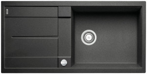 BLANCO 515286 Évier Metra XL 6 S avec excentrique Silgranit PuraDur anthracite BLANCO 515286 Évier Metra XL 6 S avec excentrique Silgranit PuraDur anthracite