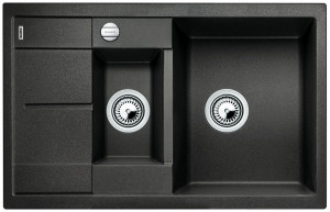 BLANCO 513473 évier Metra 6 S Compact avec excentr.Silgranit PuraDur anthracite BLANCO 513473 évier Metra 6 S Compact avec excentr.Silgranit PuraDur anthracite