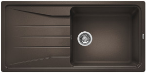 BLANCO 519697 Évier Sona XL 6 S sans excentrique Silgranit PuraDur café BLANCO 519697 Évier Sona XL 6 S sans excentrique Silgranit PuraDur café