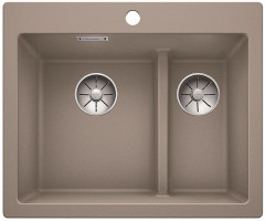 BLANCO 521696 évier Pleon 6 Split InFino sans excentr.Silgranit PuraDur tartufo BLANCO 521696 évier Pleon 6 Split InFino sans excentr.Silgranit PuraDur tartufo