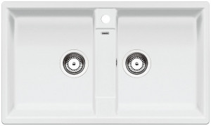 BLANCO 516678 évier Zia 9 sans excentrique Silgranit PuraDur blanc