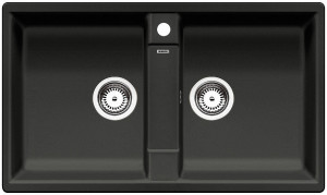 BLANCO 516686 Évier Zia 9 sans excentrique Silgranit PuraDur anthracite