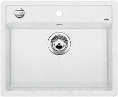 BLANCO 514771 Évier Dalago 6-F avec excentrique Silgranit PuraDur blanc