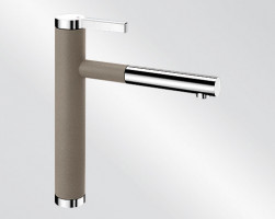 BLANCO 518446 Robinet Linee-S Silgranit-look tartufo/chrome BLANCO 518446 Robinet Linee-S Silgranit-look tartufo/chrome