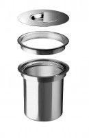 BLANCO 512471 Sorter Solon bac en inox encastré affleurant 1x7l