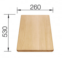 BLANCO 218313 Accessoires plaque a découper bois