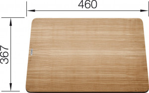 BLANCO 229411 Accessoires plaque a découper Zenar 460x367mm frene
