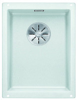 BLANCO 523410 évier Subline 320-U InFino manuel Silgranit PuraDur blanc