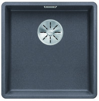 BLANCO 523495 évier Subline 400-F Silgranit InFino manuel gris roche