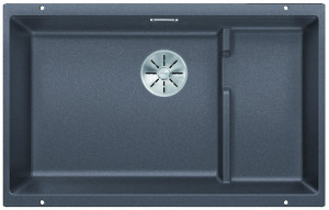 BLANCO 523539 Évier Subline 700-ULevel InFino manuáln Silgranit PuraDur gris roc
