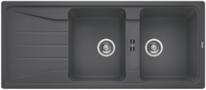 BLANCO 519699 Évier Sona 8 S sans excentrique Silgranit PuraDur gris roche BLANCO 519699 Évier Sona 8 S sans excentrique Silgranit PuraDur gris roche