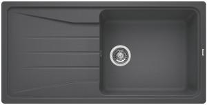 BLANCO 519690 Évier Sona XL 6 S sans excentrique Silgranit PuraDur gris roche BLANCO 519690 Évier Sona XL 6 S sans excentrique Silgranit PuraDur gris roche