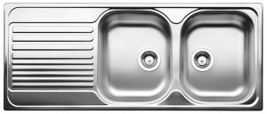 BLANCO 511925 Évier Tipo 8 S sans excentrique inox naturel brillant